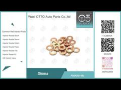 100 Buah Injektor Rel Umum Shim F00RJ01453 Mesin Cuci Tembaga F 00R J01 453