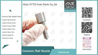 F00VX40120 Piezo Nozzle untuk Perbaikan Bahan Bakar Audi A6 A7 SQ5