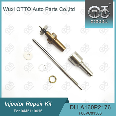 Bosch 0445110616 Injector Repair Kit dengan DLLA162P2176 Nozzle