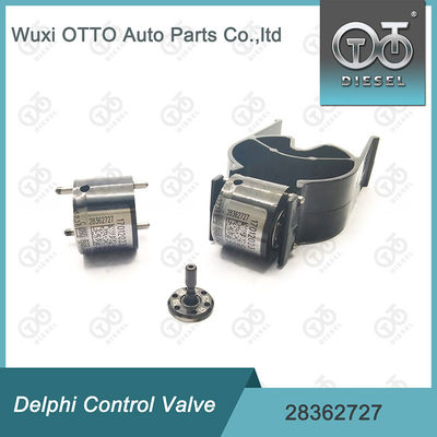 Katup kontrol injektor Delphi baja berkecepatan tinggi berlapis hitam Model 28362727 untuk Injektor Common Rail