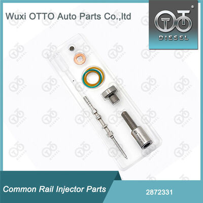 Kit Perbaikan Injektor Common Rail 2872331 Dengan Nozel P4955033 Untuk Suku Cadang Mesin Diesel