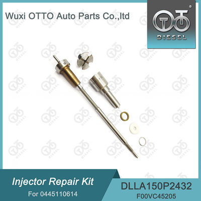 Injector Repair Kit 0445110614 Termasuk Nozzle DLLA150P2432 Dan Valve F00VC01200 Untuk Bagian FIAT