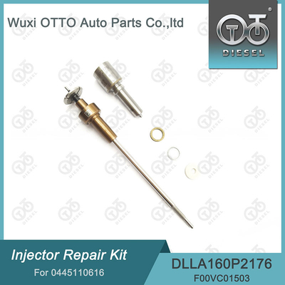 Bosch 0445110616 Injector Repair Kit dengan DLLA162P2176 Nozzle