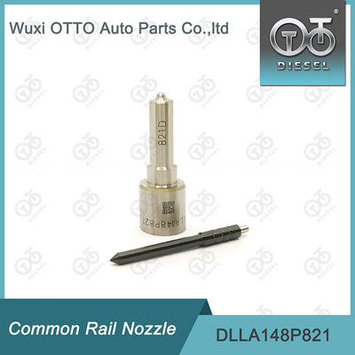DLLA148P821 Common Rail Nozzle Untuk Injektor 095000-5150 / 7560 / RE524361 / RE518726