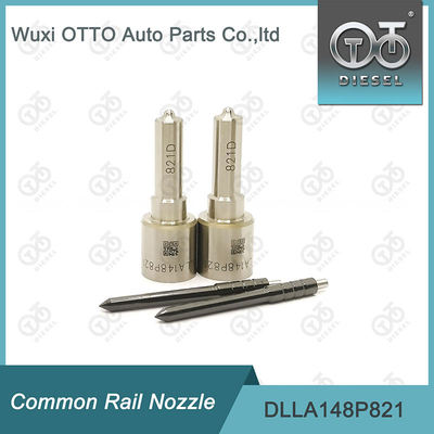 DLLA148P821 Common Rail Nozzle Untuk Injektor 095000-5150 / 7560 / RE524361 / RE518726