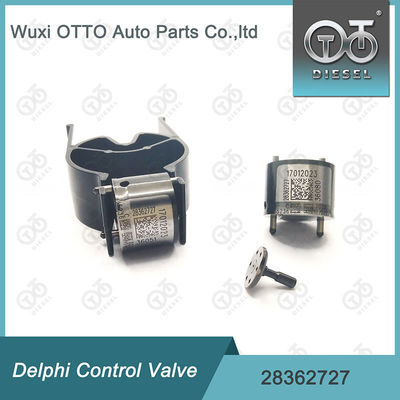 Katup kontrol injektor Delphi baja berkecepatan tinggi berlapis hitam Model 28362727 untuk Injektor Common Rail