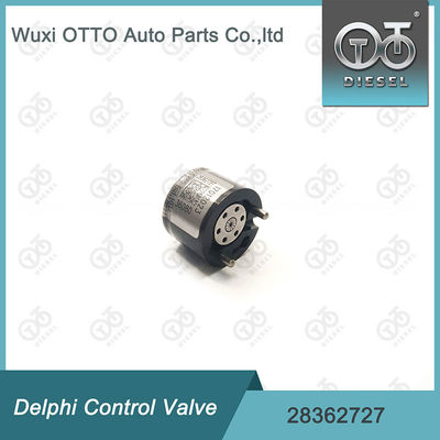 Katup kontrol injektor Delphi baja berkecepatan tinggi berlapis hitam Model 28362727 untuk Injektor Common Rail