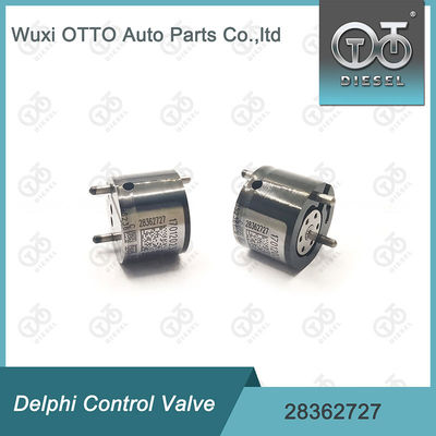 Katup kontrol injektor Delphi baja berkecepatan tinggi berlapis hitam Model 28362727 untuk Injektor Common Rail