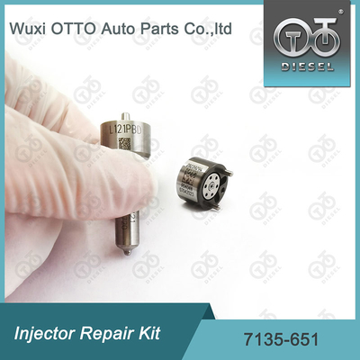 Kit Nozzle-Valve 7135-651 Delphi Injector Repair Kit Untuk R02201Z Dengan Nozzle L121PBD Kit Nozzle-CVA
