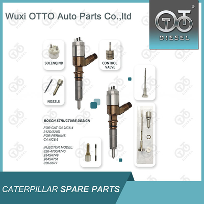 326-4700 Kit Perbaikan  Untuk Injektor 320D Untuk Mesin C6.6