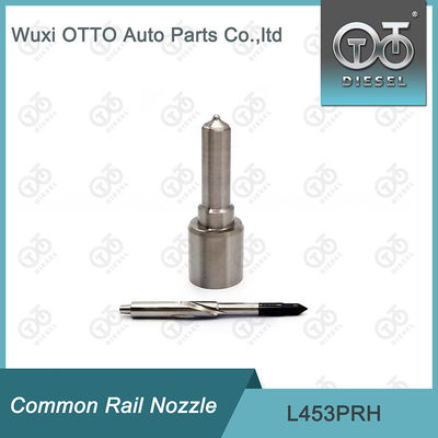L453PRH Nozzle Common Rail dengan baja berkecepatan tinggi untuk Injektor Bahan Bakar Diesel dalam finishing perak