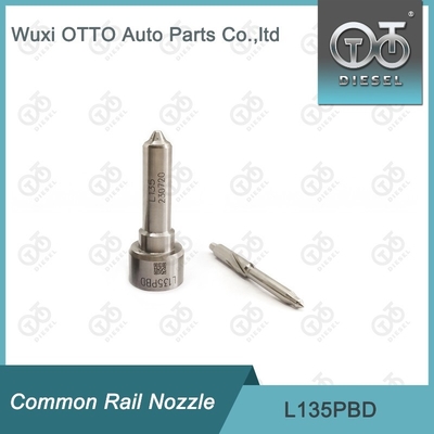 L135PBD Delphi Nozzle Common Rail Untuk Injektor EJBR00504Z / EJBR00503Z