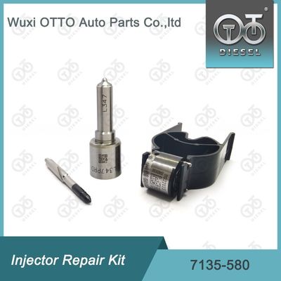 Kit Perbaikan Injektor Delphi 7135-580 Kit Nozzle-Katup dengan Baja Kecepatan Tinggi untuk Mesin DC OM651 S