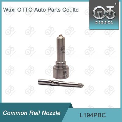 High Speed Steel Delphi Common Rail Nozzle L194PBC untuk BEBE4D24003 dengan Silver Finish