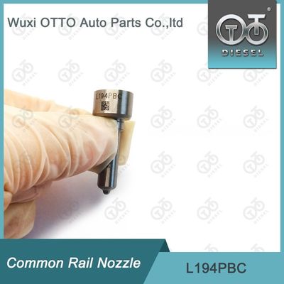 High Speed Steel Delphi Common Rail Nozzle L194PBC untuk BEBE4D24003 dengan Silver Finish