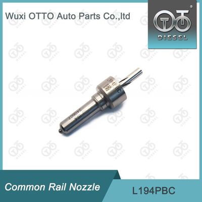 High Speed Steel Delphi Common Rail Nozzle L194PBC untuk BEBE4D24003 dengan Silver Finish