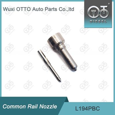 High Speed Steel Delphi Common Rail Nozzle L194PBC untuk BEBE4D24003 dengan Silver Finish