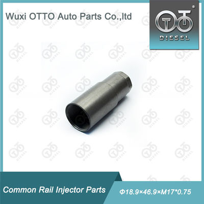 Mur baut tutup nosel injektor bahan bakar diesel baja kecepatan tinggi Ukuran Φ18.9×46.9×M17*0.75 untuk Injektor Piezo dengan Kantong Plastik dalam Kemasan Kotak Kertas