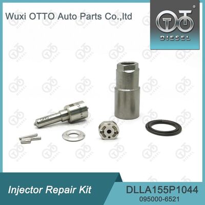 Kit Perbaikan Injektor Denso dengan Nozzle DLLA155P1044 untuk Injektor 095000-652#/951# dalam Baja Kecepatan Tinggi