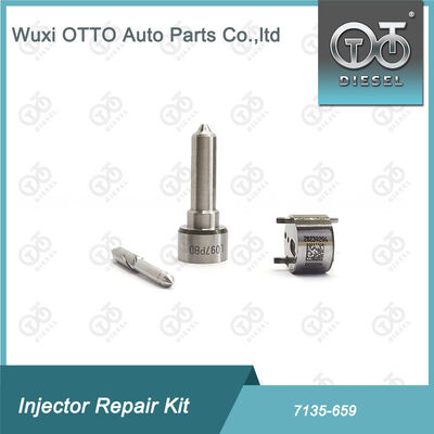 High-Precision Nozzle-CVA Kit 7135-659 untuk Injector 33801-4X500/R02801D Penggunaan Mesin Diesel