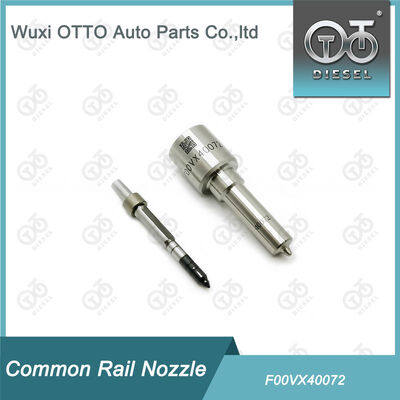 Nosel Piezo F00VX40072 untuk Injektor 0445116048 dan 0445116049 Nosel Common Rail Baja Kecepatan Tinggi