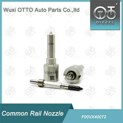 Nosel Piezo F00VX40072 untuk Injektor 0445116048 dan 0445116049 Nosel Common Rail Baja Kecepatan Tinggi