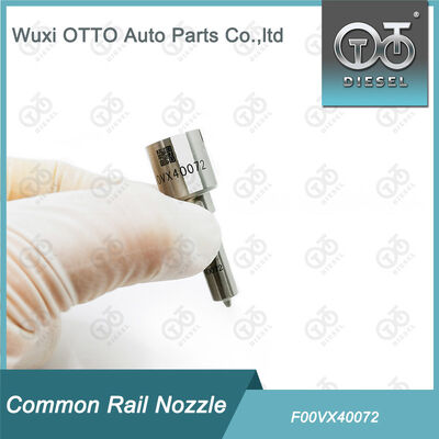 Nosel Piezo F00VX40072 untuk Injektor 0445116048 dan 0445116049 Nosel Common Rail Baja Kecepatan Tinggi