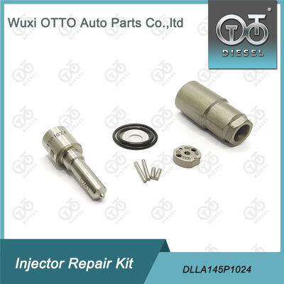 Denso Diesel Injector Repair Kit dengan DLLA145P1024 Nozzle untuk 23670-0L010 Model dalam baja berkecepatan tinggi