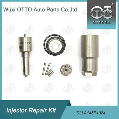 Denso Diesel Injector Repair Kit dengan DLLA145P1024 Nozzle untuk 23670-0L010 Model dalam baja berkecepatan tinggi