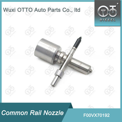 F00VX70192 Common Rail Piezo Injector Nozzle Dengan Baja Kecepatan Tinggi