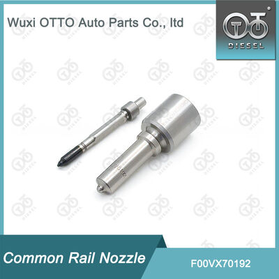 F00VX70192 Common Rail Piezo Injector Nozzle Dengan Baja Kecepatan Tinggi