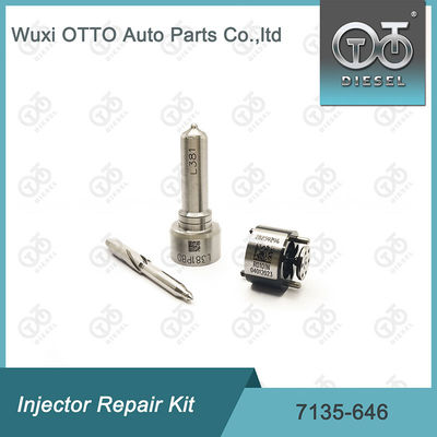 Kit Nozzle-Valve 7135-646 Delphi Injector Repair Kit Untuk Injektor 28232251 / R03101D / R05102D