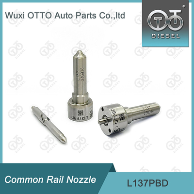 L137PBD Delphi Common Rail Nozzle Untuk Injektor EJBR02401Z / 02901D