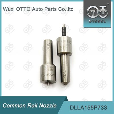 DLLA155P733 Nozzle Common Rail Denso Baja Kecepatan Tinggi untuk Injektor Diesel 095000-714# / 093400-9890