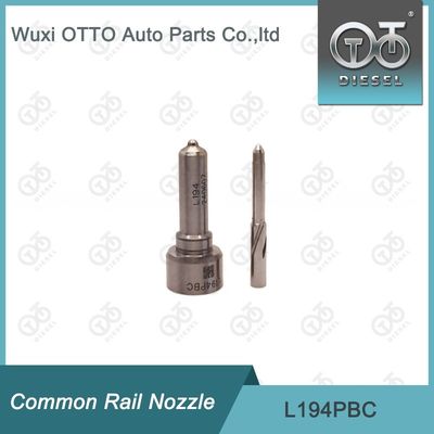 High Speed Steel Delphi Common Rail Nozzle L194PBC untuk BEBE4D24003 dengan Silver Finish