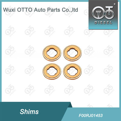 100 Buah Injektor Rel Umum Shim F00RJ01453 Mesin Cuci Tembaga F 00R J01 453