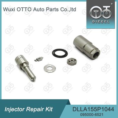 Kit Perbaikan Injektor Denso dengan Nozzle DLLA155P1044 untuk Injektor 095000-652#/951# dalam Baja Kecepatan Tinggi