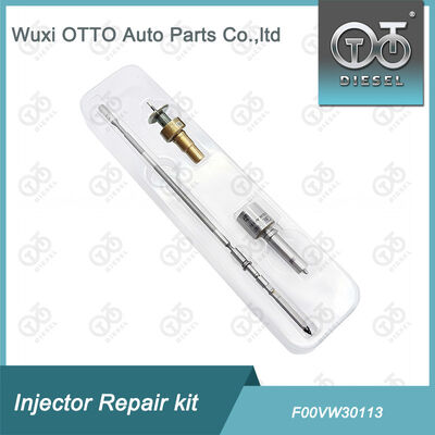 Kit Perbaikan Injektor Common Rail F00VW30113 Termasuk Tutup Katup T614 Untuk Injektor 0445110583 / 584 / 338002F610