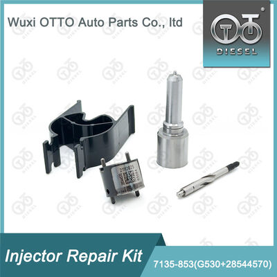 Kit Perbaikan Injektor Bahan Bakar Diesel 7135-853 Katup 28544570 Nozzle G530 untuk 28543147 Komponen Perbaikan Injektor
